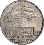 LEBANON. 25 Piastres, 1929. Paris Mint. PCGS MS-63 Gold Shield.