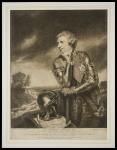 French and Indian Wars: Large and Impressive Mezzotint of Sir Jeffrey Amherst, K. B. After a paintin