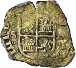 COLOMBIA. 1622-A 8 1/4 Real or Cuartillo. Cartagena mint. Philip IV (1621-1665). Restrepo M11.1. F-1