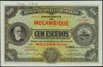 MOZAMBIQUE. Banco Nacional Ultramarino. 100 Escudos, 1.1.1921. P-72s. Specimen. PMG Choice Uncircula