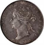 CANADA. 50 Cents, 1871. London Mint. Victoria. PCGS AU-50.