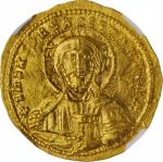 NICEPHORUS II PHOCAS, 963-969. AV Histamenon Nomisma (4.41 gms), Constantinople Mint, 967-969. NGC C