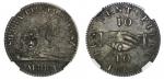 Sierra Leone. Sierra Leone Company. Silver 10 Cents, 1805. Lion crouching facing on earthen mound, r