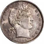 1899 Barber Half Dollar. MS-67 (NGC).