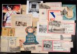 Collection of Paper Ephemera and Documents Relating Mostly to World War I and Liberty Loans. Mixed C