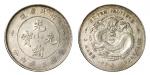 1895年湖北省造光绪元宝库平三钱六分银币（LM183） 