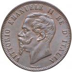 Savoy Coins. Vittorio Emanuele II (1861-1878) 10 Centesimi 1863 s.s.z (Parigi) - Nomisma 940 CU