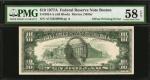 Fr. 2024-A. 1977A $10 Federal Reserve Note. Boston. PMG Choice About Uncirculated 58 EPQ. Offset Pri