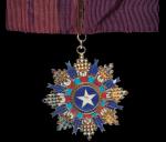 民国时期国民政府六等景星勋章特种领绶一枚