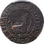 PHILIPPINES. Quarto, 1805-M F. Manila Mint. Charles IV. PCGS Genuine--Cleaned, Fine Details Gold Shi