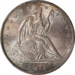 1875-S Liberty Seated Half Dollar. WB-6. Rarity-3. Very Small S. MS-65 (PCGS).