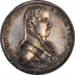 MEXICO. Veracruz. Silver Proclamation Medal, 1808. NGC AU-58.