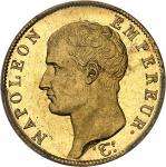 FRANCE - FRANCEPremier Empire / Napoléon Ier (1804-1814). 40 francs tête nue, calendrier révolutionn