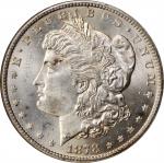 1878-CC Morgan Silver Dollar. MS-64 (NGC).