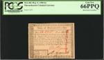 MA-281. Massachusetts. May 5, 1780. $4. PCGS Currency Gem New 66 PPQ.