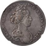 SWEDEN. Riksdaler, 1719-LC. Stockholm Mint. Ulrika Eleonora (1718-20). NGC AU-50.
