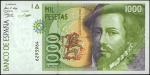 SPAIN. Banco De Espana. 1000 Pesetas, 1992. P-163. Uncirculated.