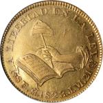 MEXICO. "Hookneck" 8 Escudos, 1823-Mo JM. Mexico City Mint. NGC AU-58.