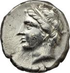 Greek Coins, Southern Apulia, Tarentum. AR Didrachm. Campano-Tarentine issue, c. 281-228 BC. HN Ital