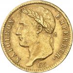 FRANCEPremier Empire / Napoléon Ier (1804-1814). 20 francs Empire 1810, A, Paris.