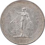 1897年英国站洋一圆银币，PCGS AU Detail