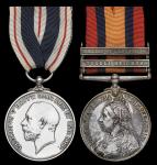 The important Posthumous K.P.M. for Gallantry awarded to Sergeant R. Bentley, City of London Police,