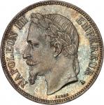 FRANCE - FRANCESecond Empire / Napoléon III (1852-1870). 5 francs tête laurée 1869, A, Paris.  NGC M