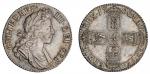 England. William III (1694-1702). Shilling, 1700. Fifth draped bust right, rev. Crowned cruciform Ar