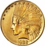 1932 Indian Eagle. MS-66 (PCGS).
