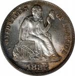 1882 Liberty Seated Dime. MS-62 (PCGS). OGH.