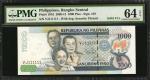 2009-12年代菲律宾中央银行 1000 比索。全同号。PHILIPPINES. Bangko Sentral ng Pilipinas. 1000 Piso, 2009-12. P-197d. S