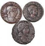 Roman Empire, a group of 3x Constans coins, fine or above, viewing recommended (3).