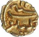 INDIA. Mysore. Fanam, ND (1783-87). Kalikut Mint. Tipu Sultan. PCGS MS-63 Gold Shield.