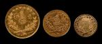 Ottoman Empire. Lot of (3) Gold Coins. About Uncirculated (Uncertified).