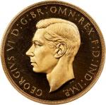 GREAT BRITAIN. £5, 1937. PCGS PROOF-65 Cameo.