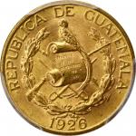 GUATEMALA. 5 Quetzales, 1926. Philadelphia Mint. PCGS MS-64.