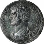 HADRIAN, A.D. 117-138. AE Sestertius (25.66 gms), Rome Mint, ca. A.D. 134-138. NGC EF, Strike: 5/5 S