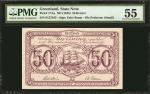 GREENLAND. State Note of Greenland. 50 Kroner, ND (1945). P-17Aa. PMG About Uncirculated 55.