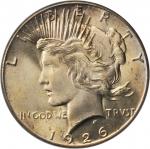 1926 Peace Silver Dollar. MS-66 (PCGS). Gold Shield Holder.