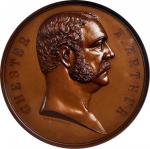 1881 (post-1883) Chester A. Arthur Presidential Medal. By Charles E. Barber. Julian PR-22. Bronze. M