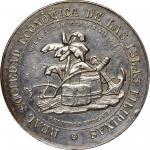 Philippines. Undated (19th Century) Mechanical / Agricultural Society Award Medal. Silver. 41.4 mm. 