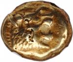 LYDIA. Time of Alayattes to Kroisos, ca. 620/10-550/39 B.C. EL Trite (1/3 Stater) (4.66 gms), Sardes