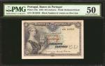 PORTUGAL. Banco de Portugal. 50 Centavos, 1913-18 Regular Issue. P-112a. PMG About Uncirculated 50.