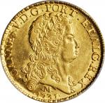 BRAZIL. 12800 Reis, 1731-M. Minas Gerais Mint. Joao V. PCGS AU-58 Gold Shield.