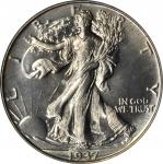 1937 Walking Liberty Half Dollar. Proof-66+ (PCGS).