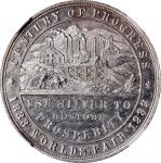 1933 Colorados "Century of Progress" Dollar. Type IV. HK-870. Rarity-3. Silver. MS-66 (NGC).