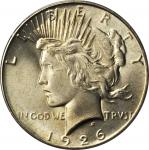 1926 Peace Silver Dollar. MS-66 (PCGS). CAC.