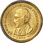 1905 Lewis and Clark Exposition Gold Dollar. MS-63 (PCGS).
