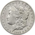 1890-CC Morgan Silver Dollar. Fine-12 Details--Cleaned (ANACS).