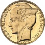 FRANCE IIIe République (1870-1940). 100 francs Bazor, aspect Flan bruni (Prooflike) 1935, Paris.